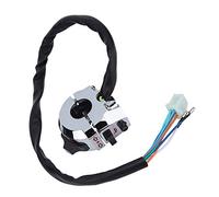 Motorrad Lenkerschalter, Akozon 22mm Aluminium Lenker Horn Blinker Schalter Wasserdichte Motorrad Druckschalter