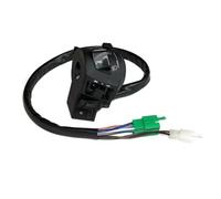 Motorrad-Lenkerschalter für Hupe, Blinker, Scheinwerfer und Elektrostart, schwarzer ABS-Schalter für Motorräder, Elektrofahrräder und Trikes