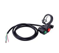 Motorrad Lenkerschalter, Hupe Licht 22mm (7 / 8inch) Motorrad Blinker Ein/Aus Druckschalter