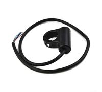 Motorrad-Lenkerschalter LED 7/8 22 mm ON OFF wasserdicht mit Scheinwerfer und Nebelscheinwerfer Aluminiumlegierung mit Kontrollleuchte