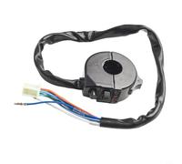 Motorrad-Lenkerschalter links, 22 mm, für 12-V-Systeme mit Blinker, Fern-/Abblendlichtsteuerung, kompatibel mit Ducati