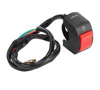 Motorrad Lenkerschalter, Universal Motorrad, LED-Scheinwerfer Schalter, Ein/Aus-Schalter, 7/8 Zoll, 22mm, Rot, for Motorradfahrer, Stadt, Landweg