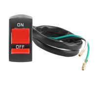 Motorrad Lenkerschalter Universeller Motorrad Lenker Kippschalter Ein Aus Druckknopf Schalter Fahrrad Scheinwerfer Gefahr Bremse Nebelscheinwerfer Schalter für 22-25 Mm Lenker