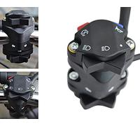 Motorrad Licht Hupe Kill Blinker Schalter für Motocross, Enduro, Supermoto - 22mm 7/8" Lenker