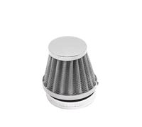 Motorrad Luftfilter 50mm Motorrad Vergaser Luftfilter Für 2T/4T 21-30mm Für PWK Für KOSO Für OKO Für MIKUNI ATV Quad(Silber)
