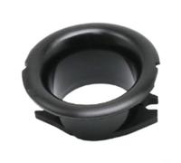 Motorrad Luftfilter Einlass Cup für Keihin 37mm 39mm 41mm FCR Vergaser Optimierung Leistungssport(Black)