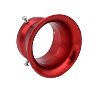 Motorrad Luftfilter Für Keihin Für PWK Für OKO Für Mikuni 30mm 28mm 26mm 24mm 21mm PE28 30 50mm Luftfilter Windhorn Tasse Legierung Trompete Vergaser(Red)
