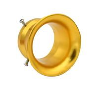 Motorrad Luftfilter Für Keihin Für PWK Für OKO Für Mikuni 30mm 28mm 26mm 24mm 21mm PE28 30 50mm Luftfilter Windhorn Tasse Legierung Trompete Vergaser(Yellow)