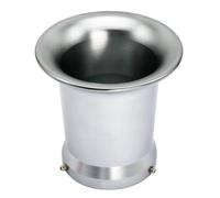 Motorrad Luftfilter Für OKO Für KOSO Für MIKUNI PWK32 PWK34 55mm Motorrad Vergaser Luftfilter Wind Horn Tasse(Titanium)