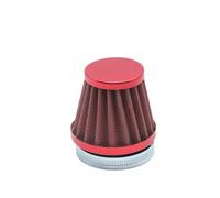 Motorrad Luftfilter Für PWK Für KOSO Für OKO Für MIKUNI Vergaser ATV Quad 55mm Motorrad Luftfilter Für 2T/4T 32mm 34mm(Red)