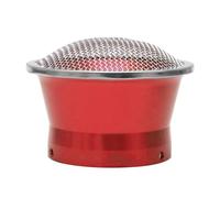 Motorrad Luftfilter Für PWK Für PWM 34 36 38 40 42mm Für Mikuni TM VM TX 38MM Universal 63mm Motorrad Vergaser Luftfilter Tasse Mit Net(Red)