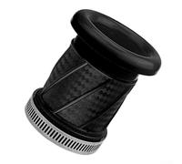 Motorrad Luftfilter Vergaser Anschluss ABS Sportluftfilter für ATV für Dirt Bike Moped Roller Rasenmäher Kettensäge Schwarz(Blue)