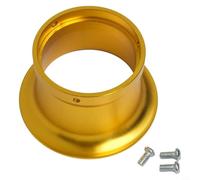 Motorrad-Luftfilter-Windbecher, 50 mm, für Vergaser einschließlich OKO 2430 und für Keihin 24/26/28/30 mm, Größen aus Aluminiumlegierung (Gold 50 mm)