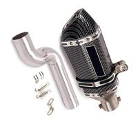 Motorrad Mittleres Auspuffrohr Für BMW F900R F900XR 2020 2021 2022 Zubehör Auspuffrohr Motorrad System Mittel Mid Link Rohr 51mm Schalldämpfer Edelstahl(D)