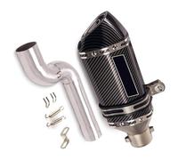 Motorrad Mittleres Auspuffrohr Für BMW F900R F900XR 2020 2021 2022 Zubehör Auspuffrohr Motorrad System Mittel Mid Link Rohr 51mm Schalldämpfer Edelstahl(G)