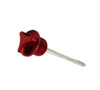 Motorrad Motor Ölmessstab Dip Stick Für YX 50 125 140 150 160 200 250 Cc Für Stomp Für YCF Für IMR Für SDG Für SSR Für ATV Ölthermometer Gewinde(Red)