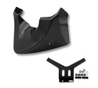 Motorrad Motorschutz Für Benda Für Dark Für Flag 500 Motorradzubehör Kohlefaser-Chassis-Unterfahrschutz Motorchassis-Schutzschutz Skid Plate(Carbon Fiber Look)