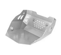 Motorrad Motorschutz Für CFMOTO Für CF450MT 2024-2025 Motor-Unterfahrschutz Kühlerschutz Motor-Bash-Rahmen Unterschutz Bauchwanne Skid Plate(Silver)
