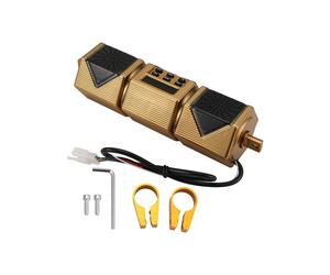 Motorrad MP3 Player Lenker Lautsprecher Musik FM Radio Wasserdicht Verstellbare Halterung Fahrrad Audio Stereo 12V