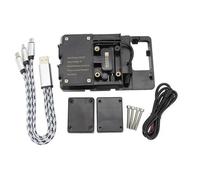 Motorrad Navigation Halterung GPS Navigator USB Lade Telefon Halter Für BMW R 1200 RT 2013-2010 R1200RT Navigationshalterung(Color1)