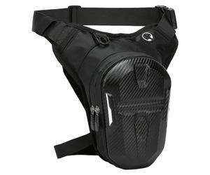 Motorrad-Oberschenkeltasche, zwei Reißverschlusstaschen, Bein-Gürteltasche für Damen, Motorradausrüstung für Smartphone, Geldbörse, Karten, Taschenlampe, Wasserflasche
