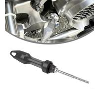 Motorrad Ölmessstab Aus Aluminiumlegierung Für Honda Pcx125 Pcx150 Pcx160 Adv150 Adv160 Adv350 Ölstandanzeiger Mit Antirutsch Design In Schwarz(Titanium)