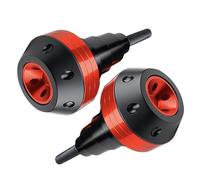 Motorrad-Rahmengleiter mit Kugelschutz, für Honda Forza 350 2021-2023, Aluminium-Motorschutzrahmen, Gleitschutzstange, Zubehör,Red