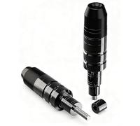 Motorrad Rahmenschieber für Yamaha Tracer 700 GT Tracer 7 GT Tracer700GT, Aluminum Motorrad Auspuff Anti-Kollisions Fallende Schutz Zubehör,E-Black