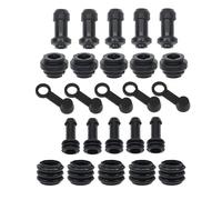 Motorrad Roller Bremse Obere und Untere Pumpe Bremssattel Stoßdämpfer Hülse Abdeckung Gummi Scheibenbremse Pumpe Wasserdichte Kappe(5 sets)