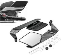 Motorrad Rückspiegel für Kymco Xciting 250 300 350 400 400i 250i 300i 350i, Drehbare Klappbare Wing Spiegel Weitwinkel, Motorrad Rückspiegel Seitenspiegel Zubehör,C