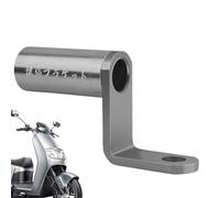 Motorrad-Rückspiegel-Halterung, Motorrad-Rückspiegel-Befestigungsstange, Rückfahrkamera-Ständer aus Aluminiumlegierung, Motorrad-Extender-Montageklemme, Motorrad-Telefonhalter-Ständer für Smartphones