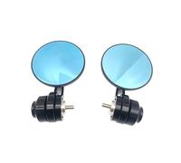Motorrad Rückspiegel Passend Für Kawasaki Z900RS SE/Z900SE/Z900RS Motorrad Runde Griff Bar End Rearview Außenspiegel(Green)