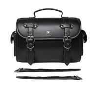Motorrad Satteltaschen Leder Großes Fassungsvermögen Verstellbar Universell | Wasserdichte Motorrad-Hecktasche Cruiser Touring Chopper Bobber Vintage Classic Custom Retro Street Sport Classic Trai