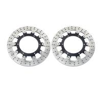 Motorrad Scheibenbremse Rotor Motorrad-Bremsscheiben Vorn Für Yamaha XJR1300 XJR 1300 1999-2017 300 Mm Bremsscheiben-Ersatzteile Bremsscheibe(Schwarz 1)