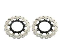 Motorrad Scheibenbremse Rotor Motorrad-Bremsscheiben Vorn Für Yamaha XJR1300 XJR 1300 1999-2017 300 Mm Bremsscheiben-Ersatzteile Bremsscheibe(Schwarz)