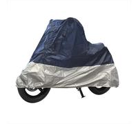 Motorrad Schutzhülle XL blau/silber