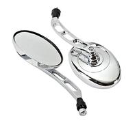 Motorrad Seitenspiegel Motorrad Rückspiegel Chrom Für Suzuki Für Intruder Für Volusia Für VS Für VL 700 750 800 1400 1500 Rückspiegel Spiegel