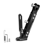 Motorrad Seitenständer für Aprilia Tuareg 660/Tuareg660/660 ADV,Motorrad Einstellbare Kickstand Seitenstütze Stativ Seitenh Motorrad Seitenhalterung Zubehör,A