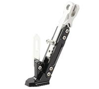 Motorrad Seitenständer für Yamaha Tricity 300 Tricity300, Verstellbarer Motorradständer rutschfeste Fußstütze Parkbeinstütze Zubehör,D/Silver