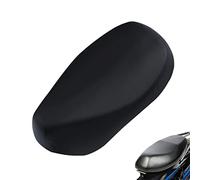 Motorrad Sitzbankbezug Leder Wasserdicht Sitzabdeckung Universal für Motorrad Sitzbezug PU Motorrad Roller Sitzbezug Ersetzen für Roller, Moped, Motorrad, Outdoor, wasserdicht,Schwarz 1 Stück M