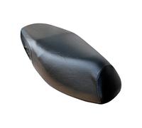 Motorrad Sitzbankbezug,Universal PU Leder Motorrad Sitzabdeckung Motorrad Sitzbezüge Motorrad Kissen Sitzbezug Wasserdicht Motorrad Kissenbezug Outdoor Sonnenschutz Motorrad Sitzabdeckung,Schwarz,XXL