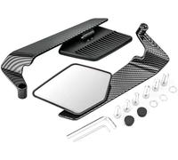 Motorrad Spiegel für Yamaha Tricity 125/Tricity 155/Tricity 300 2014-2021+, Einstellbare Drehbarer Wind Flügel Seite Rückspiegel Rechts und Linksseitig Rückspiegel Zubehör,A