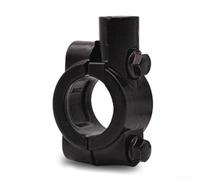 Motorrad Spiegelhalterung 22mm Lenker für m10 Gewinde Schwarz(Black 10MM) | Passgenau für 22mm Lenker, für m10 Gewinde, stabile Verbindung, schwarze für oberfläche, universell einsetzbar