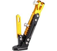 Motorrad Ständer für Honda Forza 125 250 300 350 750 759,Aluminiumlegierung Einstellbare Seitenständer Seitenstütze Seitenh Seitenhalterung Ersatzteile Zubehör,Yellow
