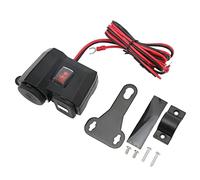 Motorrad-Steckdose, 4,2 A Strom, staubdichtes Motorrad-USB-Ladegerät, ABS DC12 V für Navigation