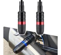 Motorrad Sturzpads für Yamaha Xmax 300 MT15 MT15 MT125 MT125, Anti-Fallen Ball, Motorrad Rahmen Sliders, Rahmen/Motor/Auspuff Crash Fallen Schutz Stick Protektoren Zubehör B Red