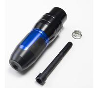 Motorrad Sturzpads Rahmen Slider für Yamaha XJ 600 600N 600S 650, CNC Motorrad Rahmen Crash Pad Auspuff Slider Fallschutz Zubehör Verteilt Die Aufprallkraft,G Blue