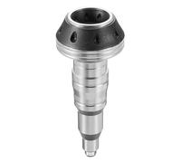 Motorrad Sturzpads Rahmen Slider für Yamaha XJ 600 600N 600S 650, CNC Motorrad Rahmen Crash Pad Auspuff Slider Fallschutz Zubehör Verteilt Die Aufprallkraft,B Silver