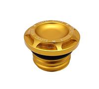 Motorrad Tankdeckel Retro Motorradzubehör Brenngastankdeckel Ölkappe Fit Fit für Harley Sportster DYNA Touring Sodail XL 883 1200 Motorradtank Deckel (Color : Gold)