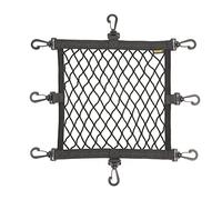 Motorrad Trägersysteme,KKnoon Motorrad Gepäcknetz Helmnetz Aufbewahrungsnetz mit 8 Haken Motorradhelm Netz Elastisch Spannnetz Sicherungsnetz Transportnetz für Motorrad